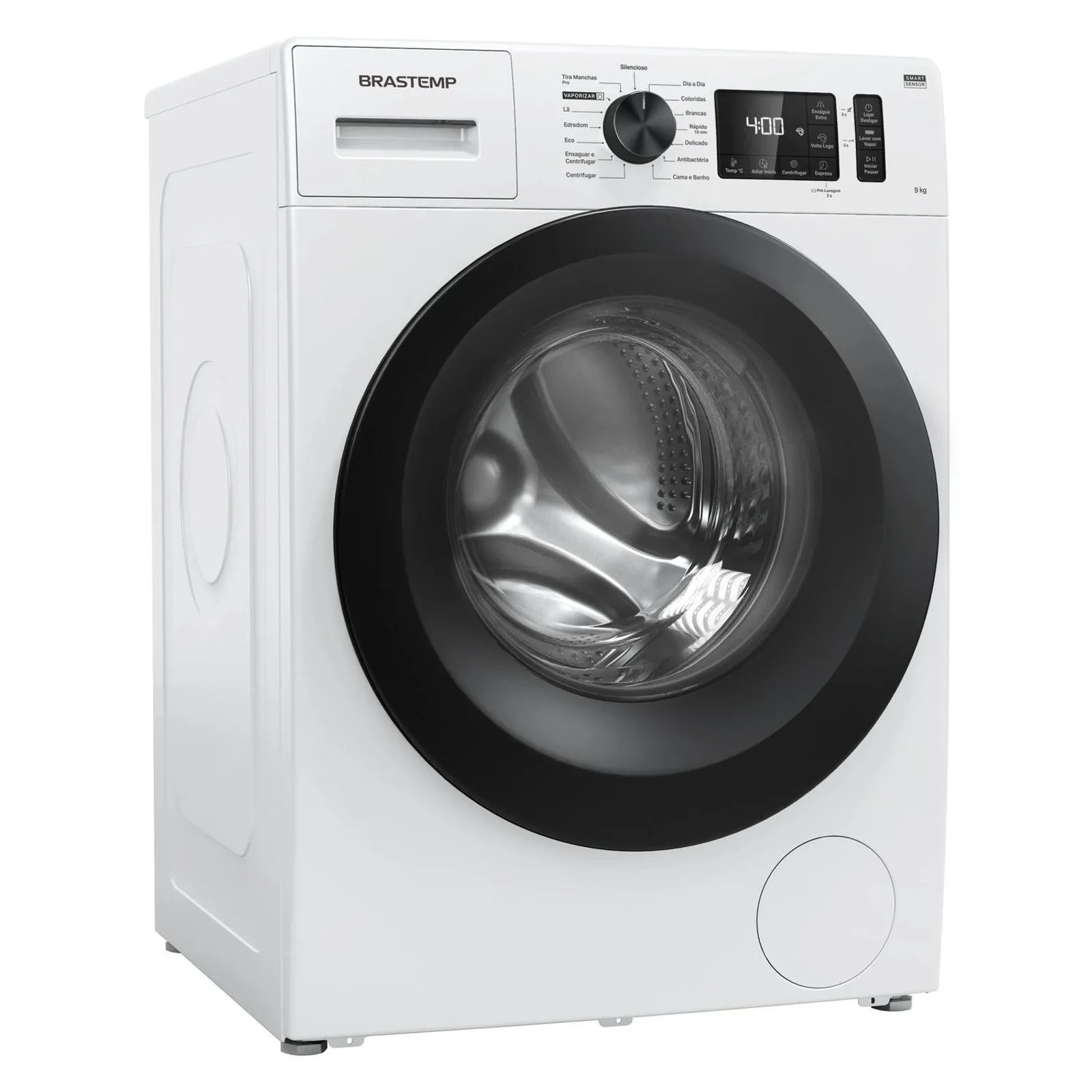 Lavadora de Roupas Brastemp 9kg branca com Smart Sensor, Tira Manchas Pro e Motor Inverter - BNF09AB - 2