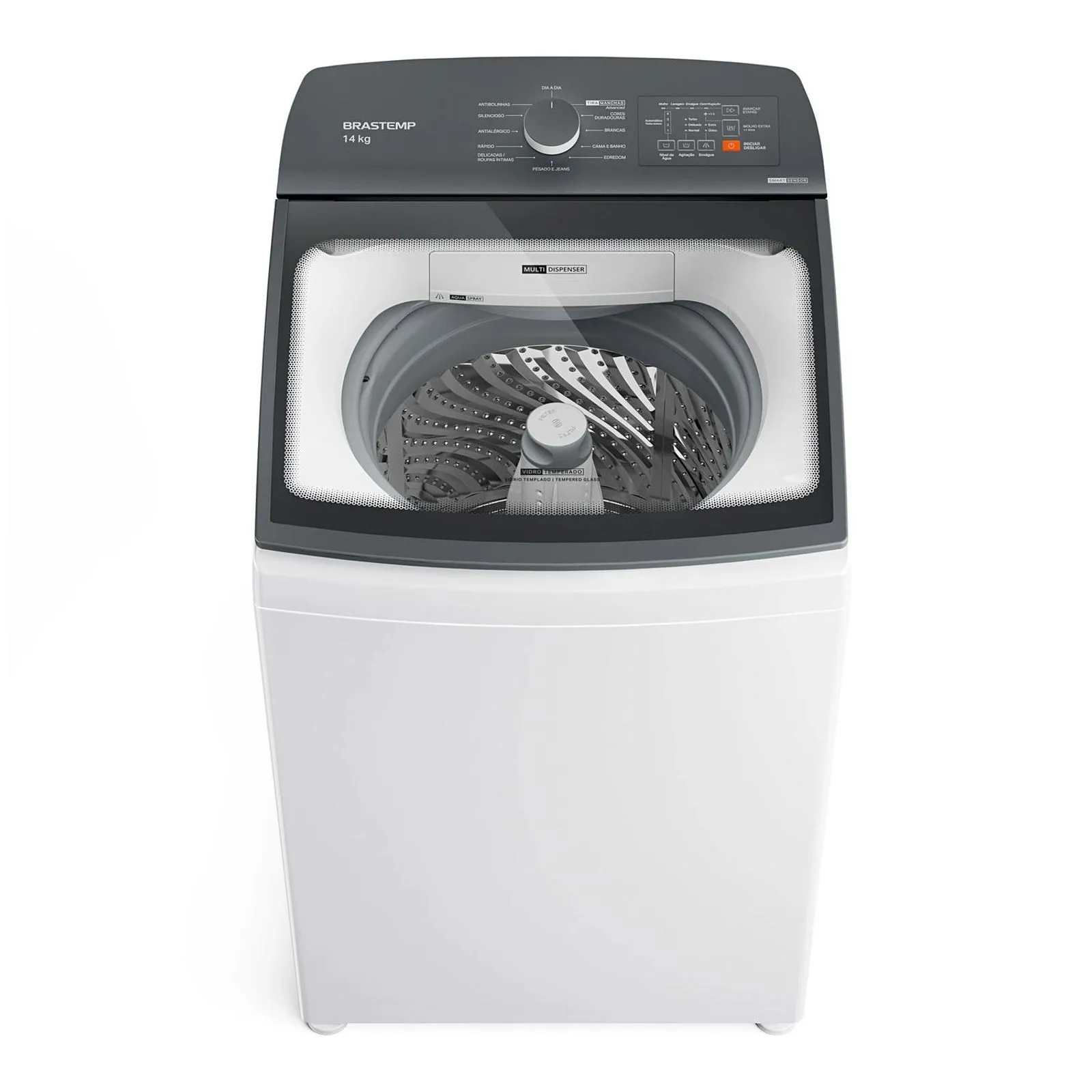Máquina de Lavar Brastemp 14Kg Branca com Ciclo Tira Manchas Advanced e Smart Sensor - BWK14BB - 1