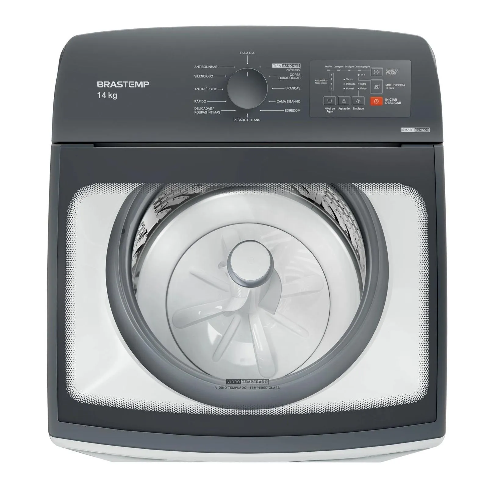 Máquina de Lavar Brastemp 14Kg Branca com Ciclo Tira Manchas Advanced e Smart Sensor - BWK14BB - 3