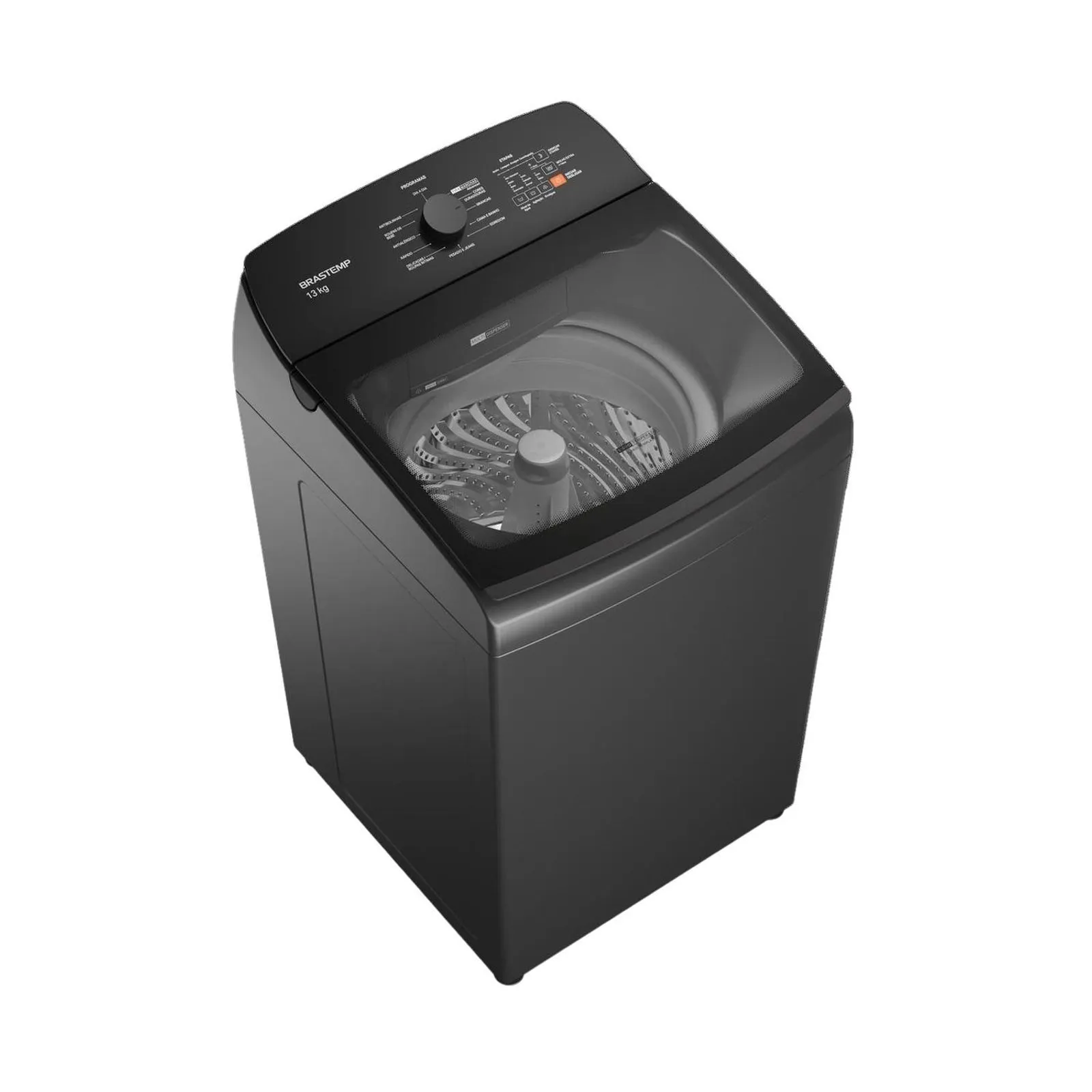 Máquina de Lavar Brastemp 13Kg Cinza Platinum com Ciclo Tira Manchas Advanced e Ciclo Antibolinhas - BWK13A9 - 2