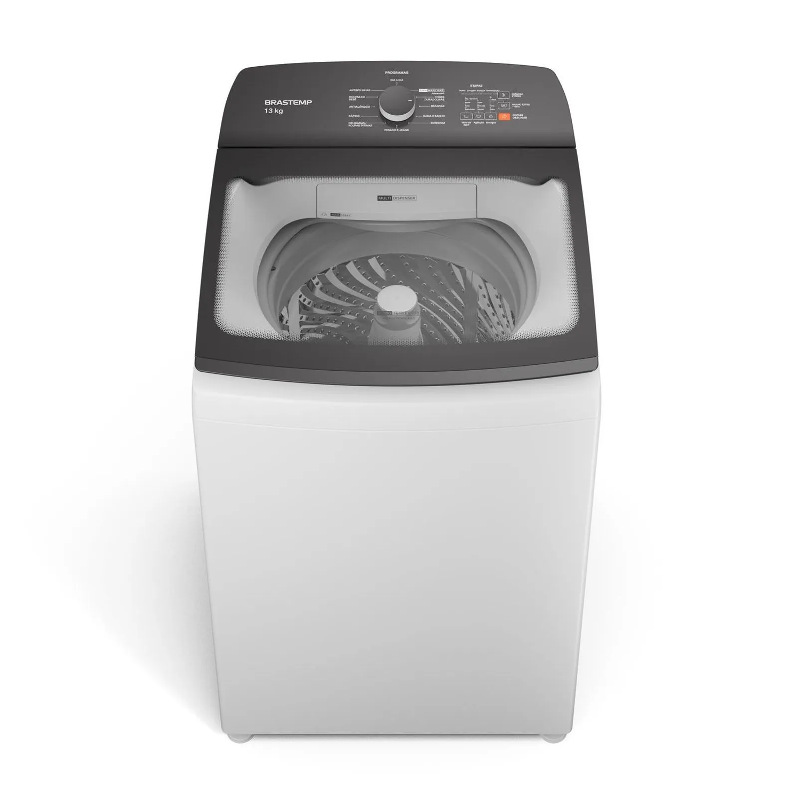 Máquina de Lavar Brastemp 13Kg Branca com Ciclo Tira Manchas Advanced e Ciclo Antibolinha - BWK13AB - 1
