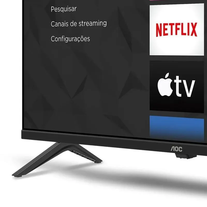 Smart TV 40" Full HD, Design sem bordas, Comando de voz, HDMI, USB, Wi-Fi Dual Band 40S5045/78G - AOC  - 3