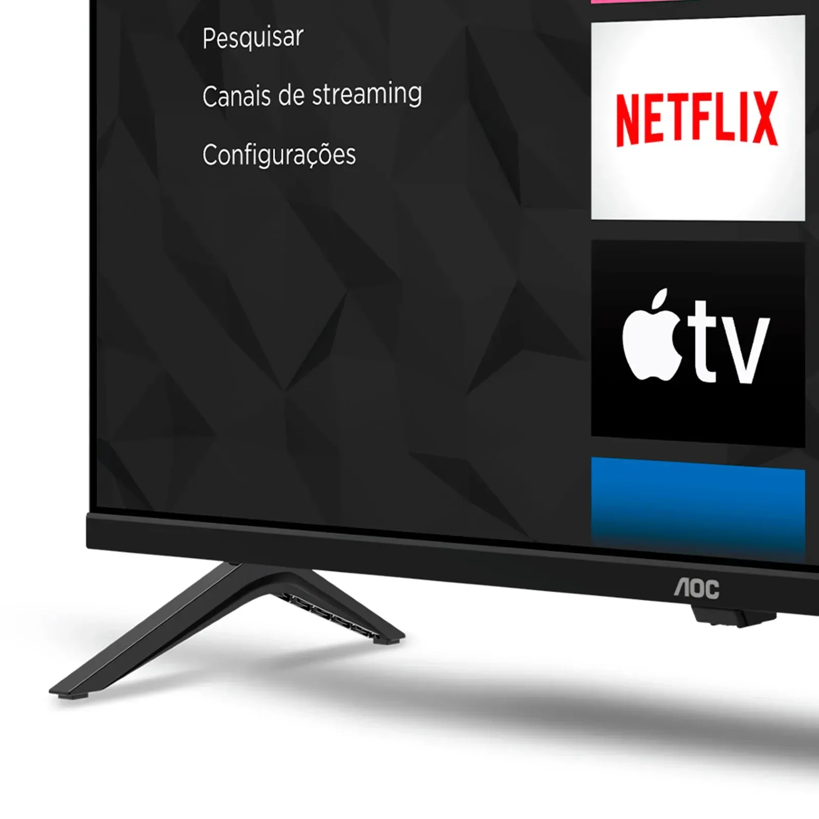 Smart TV 43" Full HD, Design sem bordas, Comando de voz, HDMI, USB, Wi-Fi Dual Band 43S5045/78G - AOC  - 3