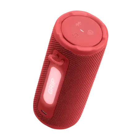 Caixa de Som JBL Grip Portátil, Pro Sound, AI Sound Boost - Vermelha.  - 3