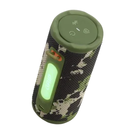 Caixa de Som JBL Grip Portátil, Pro Sound, AI Sound Boost - Camuflada - 3