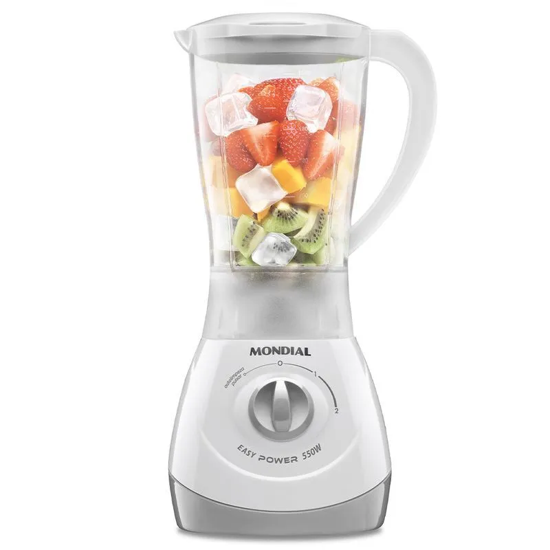 Liquidificador Easy Power Mondial Branco 550W - L-550-W - 1