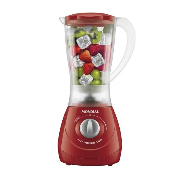 Liquidificador Easy Power Mondial Vermelho 550W - L-550-R