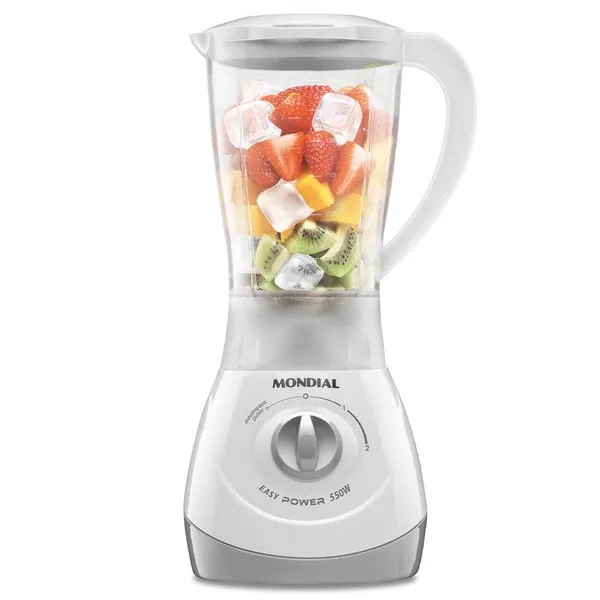 Liquidificador Easy Power Mondial 550W Branco - L-550-SL