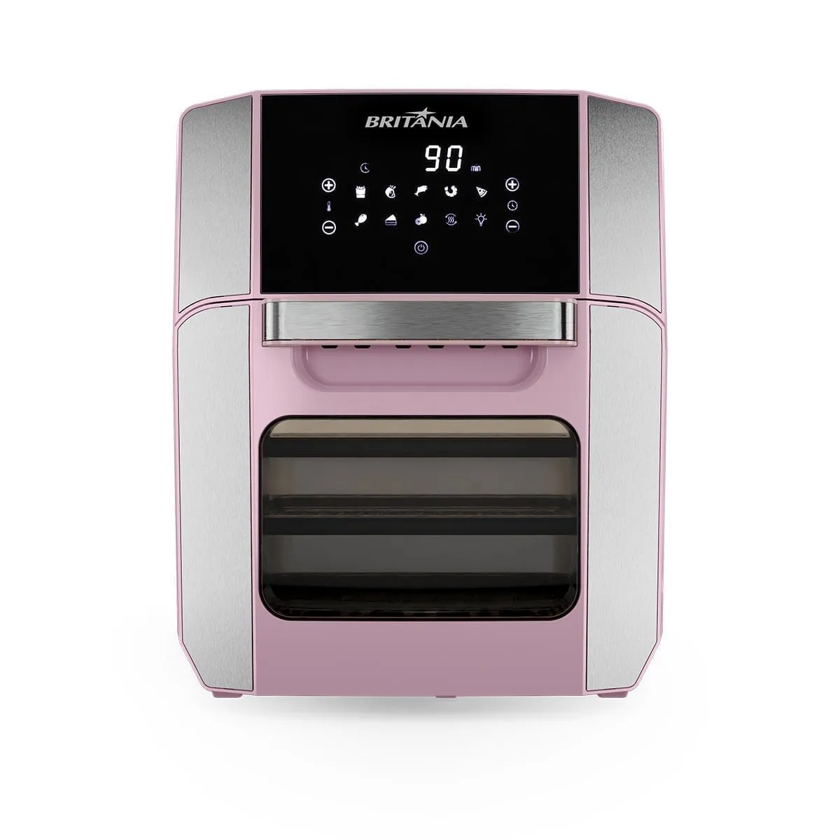 Fritadeira Elétrica Air Fryer Oven Rosa Britânia 12L 1800W BFR2150RS - 1