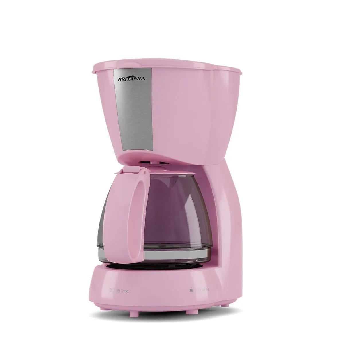 Cafeteira Elétrica Britânia 15 Xícaras 550W Inox BCF15 - 1