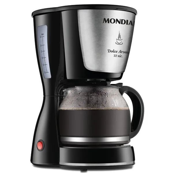 Cafeteira Elétrica Dolce Arome Mondial Preto 800W 32 Xicaras - C-32 32X
