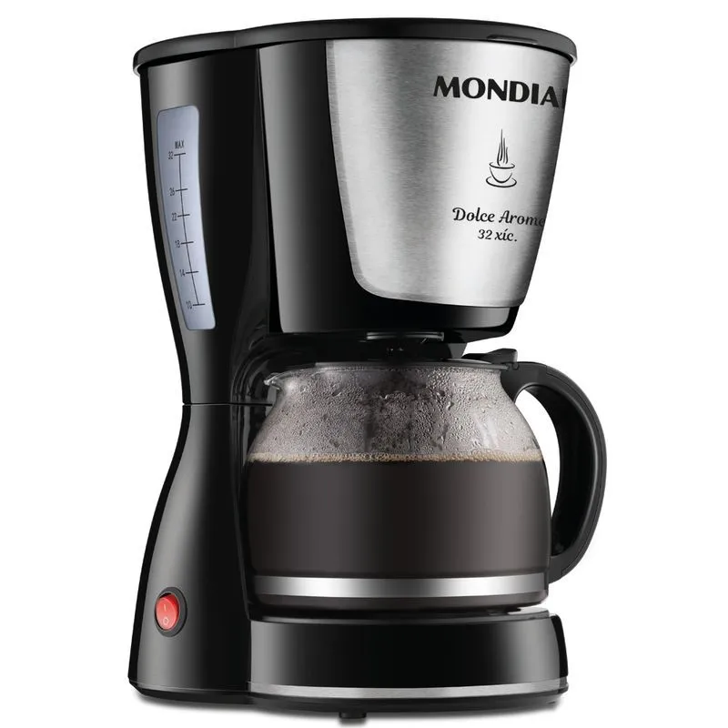 Cafeteira Elétrica Dolce Arome Mondial Preto 800W 32 Xicaras - C-32 32X - 1