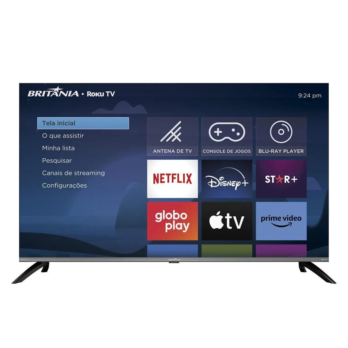 Smart TV 50" Britânia Roku HDR10 Dolby Audio B50CRA - Bivolt - 1