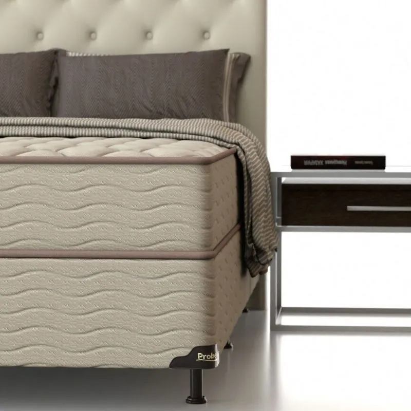 Cama Box Casal Mola Probel Prohotel Royal Bege (138x188x61cm) - 3