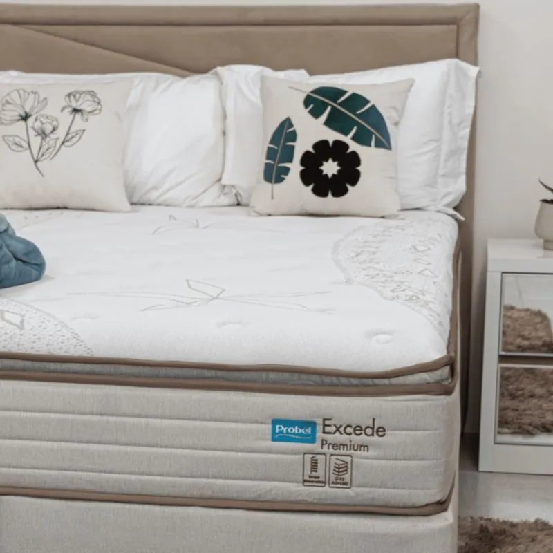 Cama Box Casal Mola Ensacada Probel Excede Premium (138x188x56cm) - 3