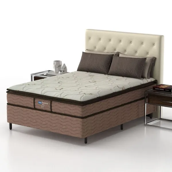 Cama Box Casal Mola Ensacada Probel Passione Bambu (138x188x52cm)