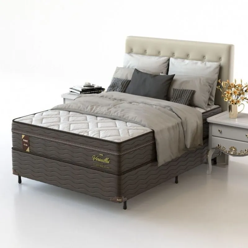 Cama Box Casal Mola Ensacada Probel Versailles Ultra Gel (138x188x56cm) - 1