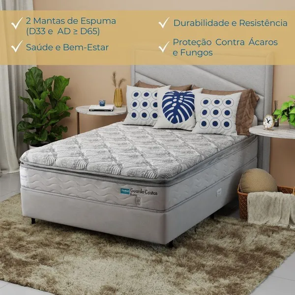 Cama Box Casal Mola Probel Roma (138x188x56cm)