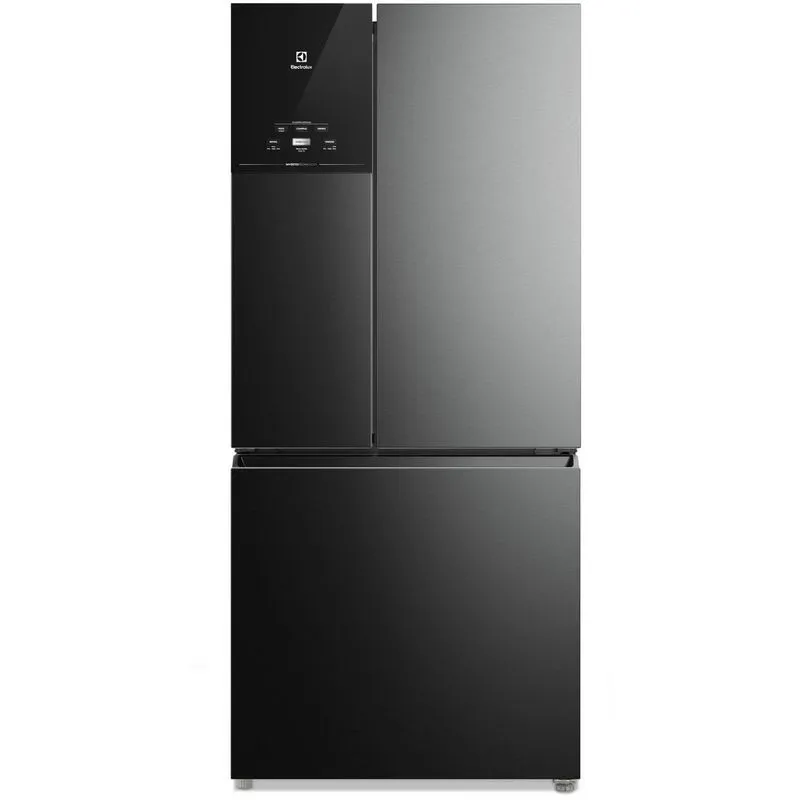 Geladeira Electrolux Frost Free Inverter 596 Litros AutoSense 3 Portas Cor Black Inox Look (IM8B) - 1