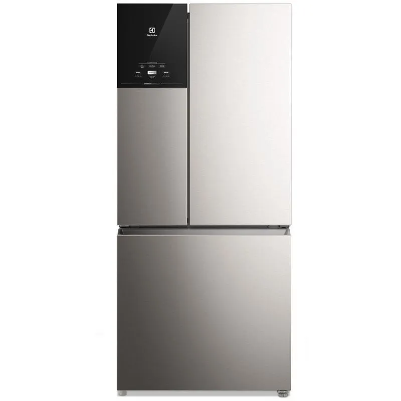 Geladeira Electrolux Frost Free 596 Litros Efficient com AutoSense 3 Portas Cor Inox Look (IM8S) - 1