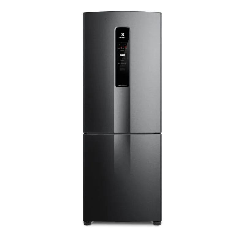 Geladeira Electrolux Frost Free Inverter 490 Litros com AutoSense Inverse Black Inox Look (IB7B) - 1