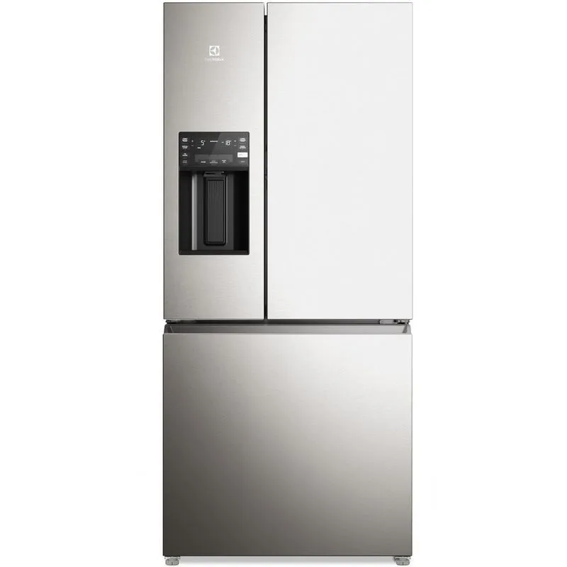 Geladeira Electrolux Frost Free 585 Litros Efficient com AutoSense e Dispenser de Água e Gelo 3 Portas Cor Inox Look (IM8IS) - 1