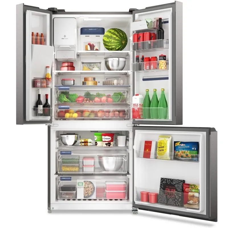 Geladeira Electrolux Frost Free 585 Litros Efficient com AutoSense e Dispenser de Água e Gelo 3 Portas Cor Inox Look (IM8IS) - 2
