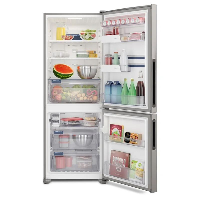 Geladeira Electrolux Frost Free Inverter 490 Litros Efficient com AutoSense Inverse Inox Look (IB7S) - 3