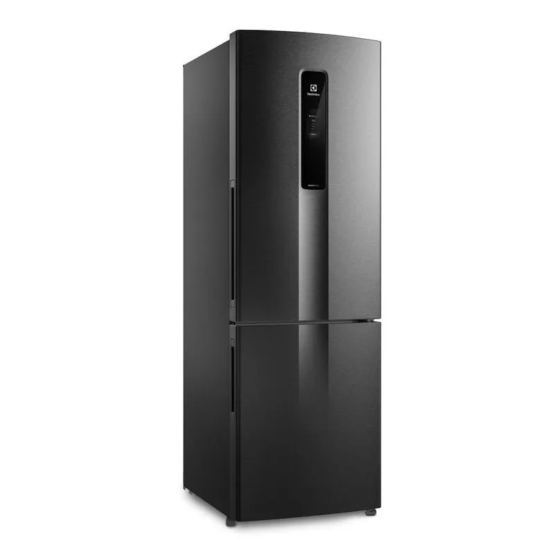 Geladeira Electrolux Frost Free Inverter 400 Litros Efficient AutoSense e Rapid Freeze Inverse Black Inox Look (IB6B) - Bivolt - 1