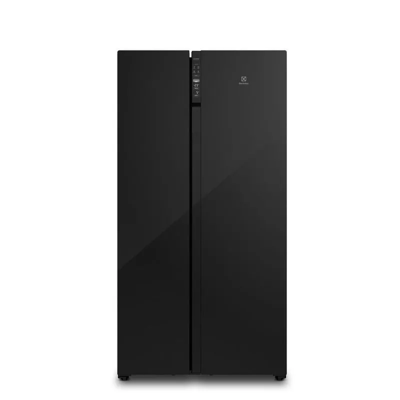 Geladeira Electrolux Frost Free Inverter 526L Efficient com AutoSense Side by Side Vidro Preto (ES5GB) - 2