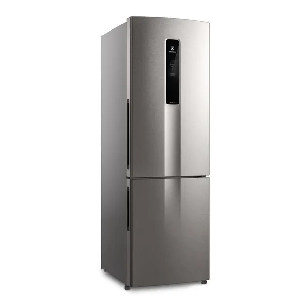 Geladeira Electrolux Frost Free Inverter 400 Litros Efficient AutoSense e Rapid Freeze Inverse Inox Look (IB6S) - Bivolt