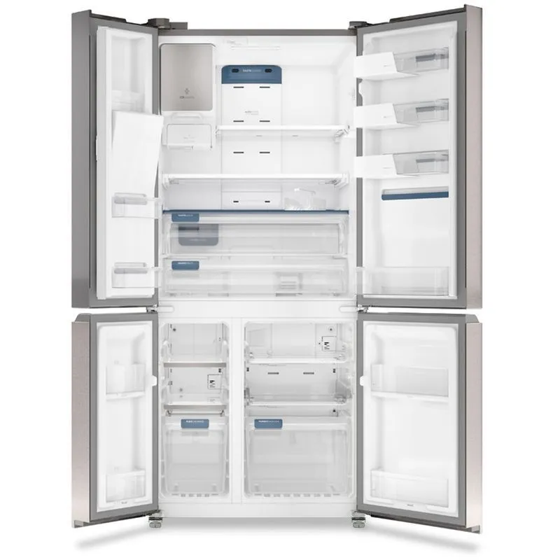 Geladeira Electrolux Frost Free Inverter 583 Litros AutoSense e FlexiSpace 4 Portas Inox Espelhado Home Pro (IQ8WS) - 3