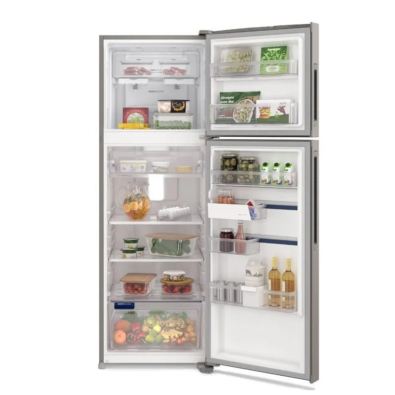 Geladeira Electrolux Frost Free Duplex Efficient com AutoSense cor Inox Look 390 Litros (IF43S) - 3