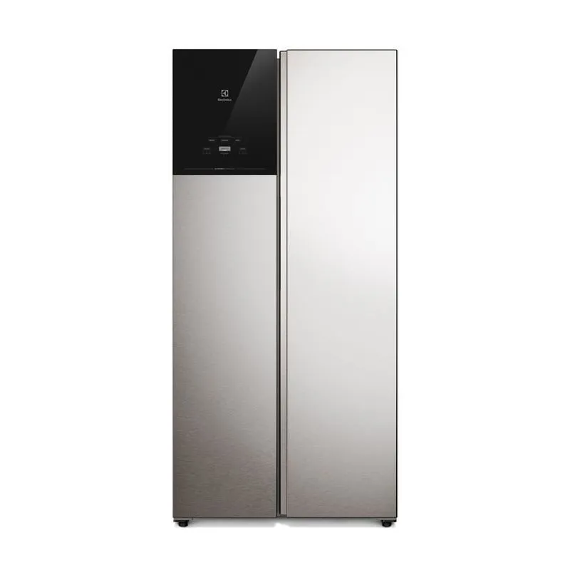 Geladeira Electrolux Frost Free Inverter 431 Litros AutoSense Bivolt Side by Side Cor Inox Look (ES40S)  - 2