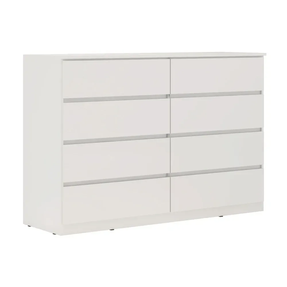 Cômoda Sintra 8 Gavetas Branco - Demóbile - 2