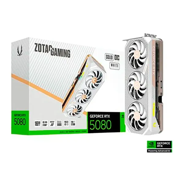 Placa de Video RTX 5080 Solid OC 16GB GDDR7
