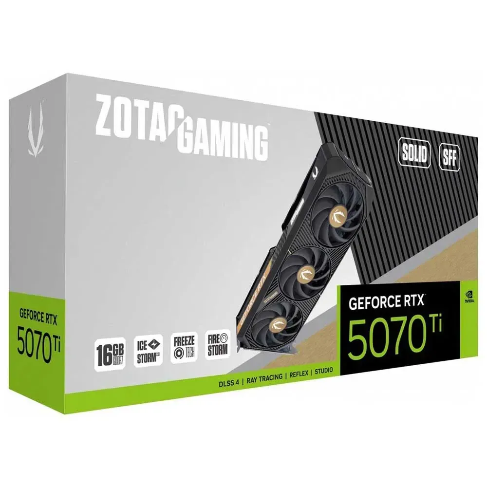 Placa de Video RTX 5070 Ti Solid SFF 16GB GDDR7 - 2