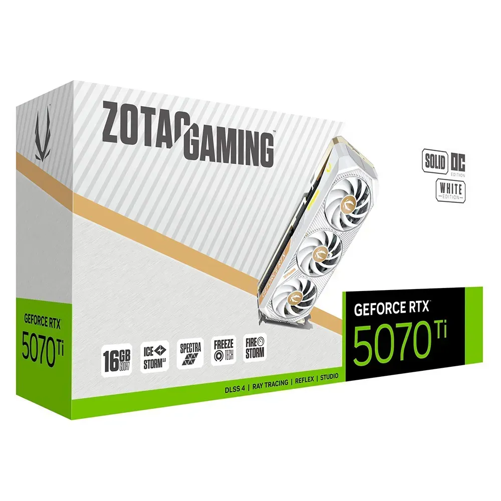 Placa de Video RTX 5070 Solid Core OC 16GB GDDR7 - 2