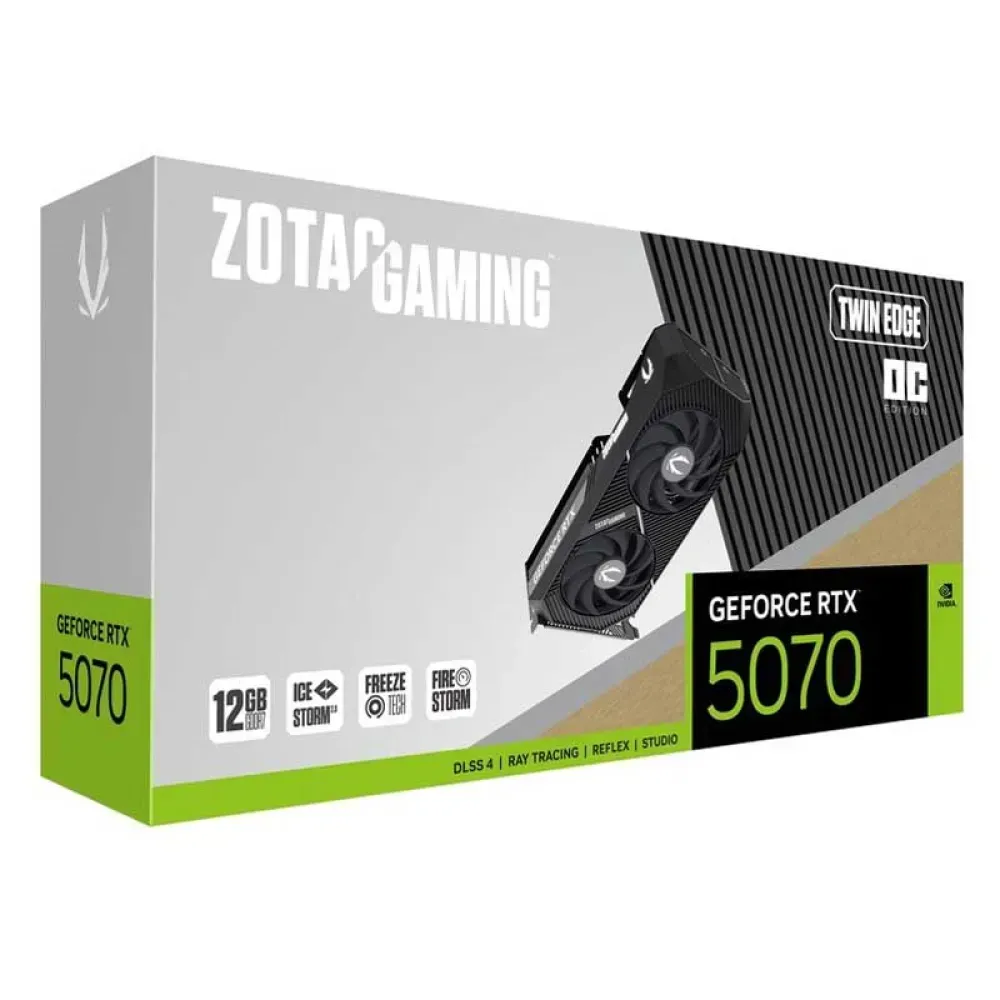 Placa de Video RTX 5070 Twin Edge OC 12GB GDDR7 - 2