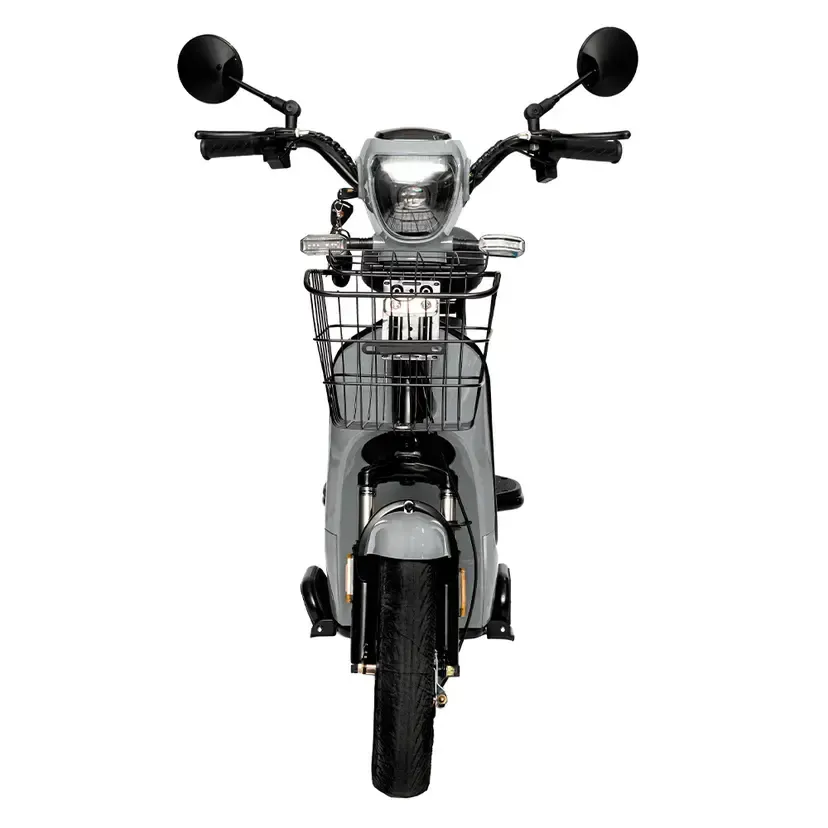 Bicicleta Elétrica Bike 7 Autopropelida Elemovi 1000W - Cinza - Bivolt - 2