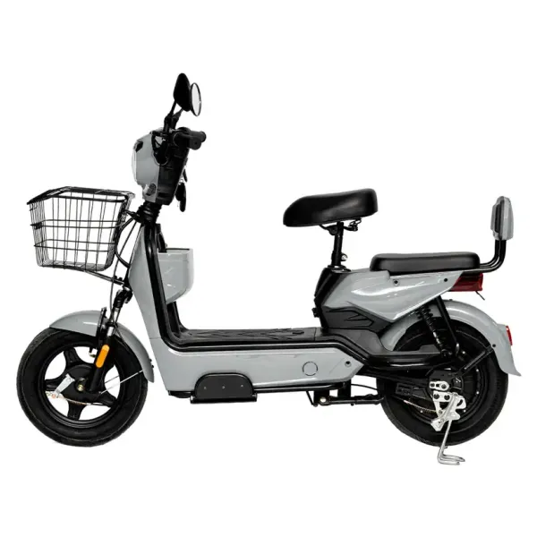 Bicicleta Elétrica Bike 7 Autopropelida Elemovi 1000W - Cinza - Bivolt