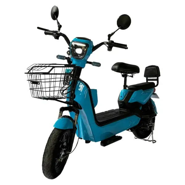 Bicicleta Elétrica Bike 7 Autopropelida Elemovi 1000W - Azul - Bivolt