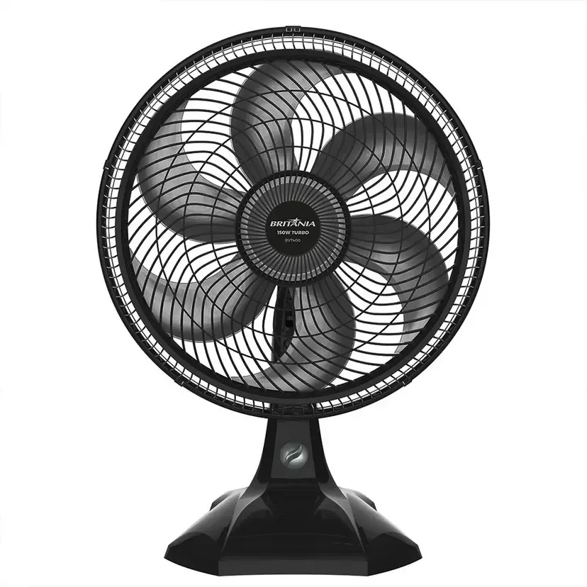 Ventilador de Mesa Britânia Maxx Force 40cm 3 Velocidades BVT400 - Preto - 1