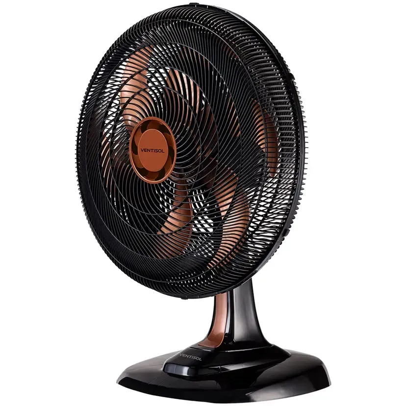 Ventilador de Mesa Ventisol Turbo Premium 50cm 6 Pás 3 Velocidades 135W - Bronze/Preto - 2