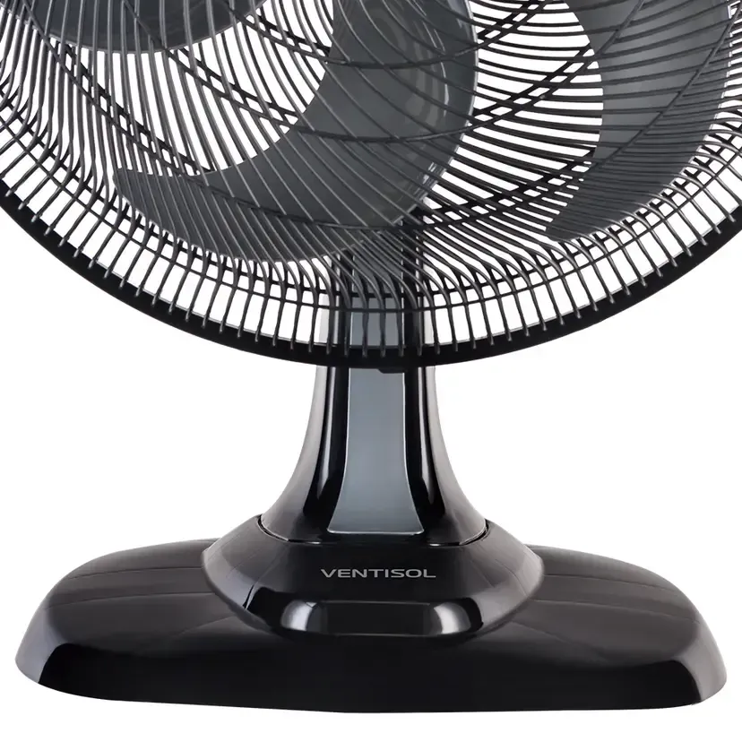 Ventilador de Mesa Ventisol Turbo Premium 50cm 6 Pás 3 Velocidades 135W - Prata/Preto - 3