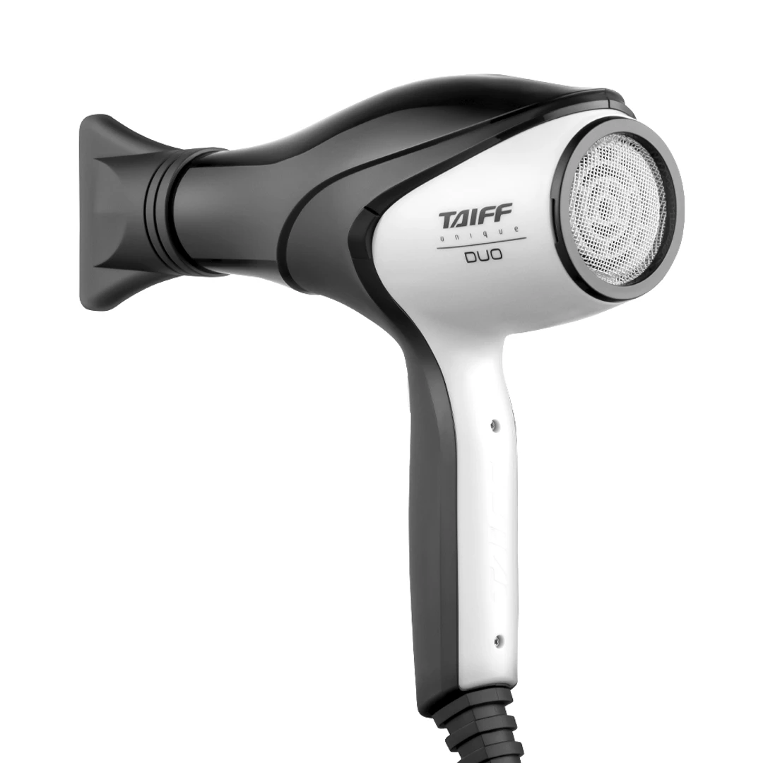Secador de Cabelo Unique Duo Taiff Branco/Preto Bivolt - 1