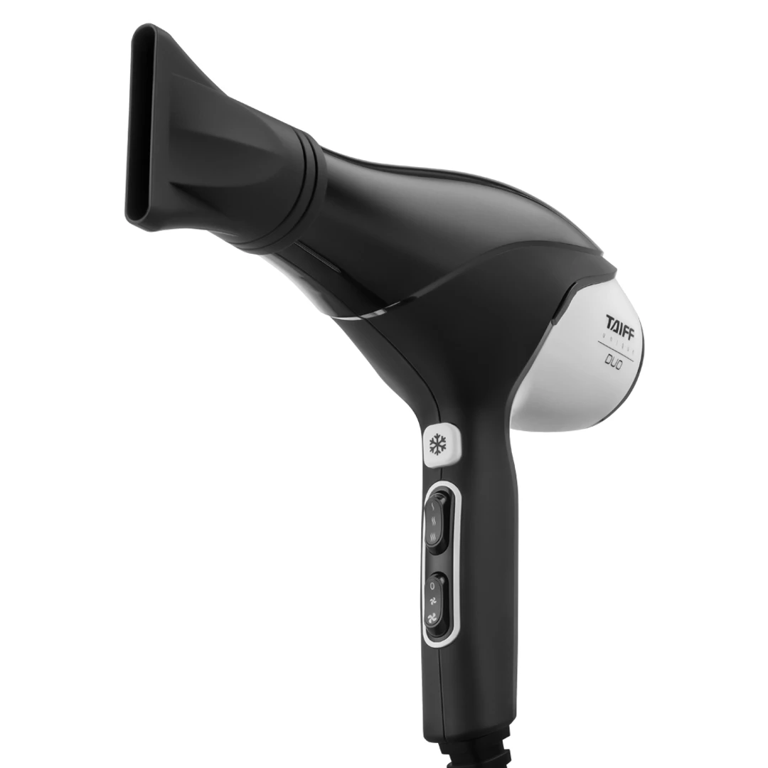 Secador de Cabelo Unique Duo Taiff Branco/Preto Bivolt - 2