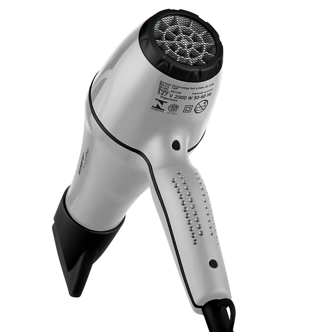 Secador de Cabelo Taiff Style Pro 2000W Prata  - 3