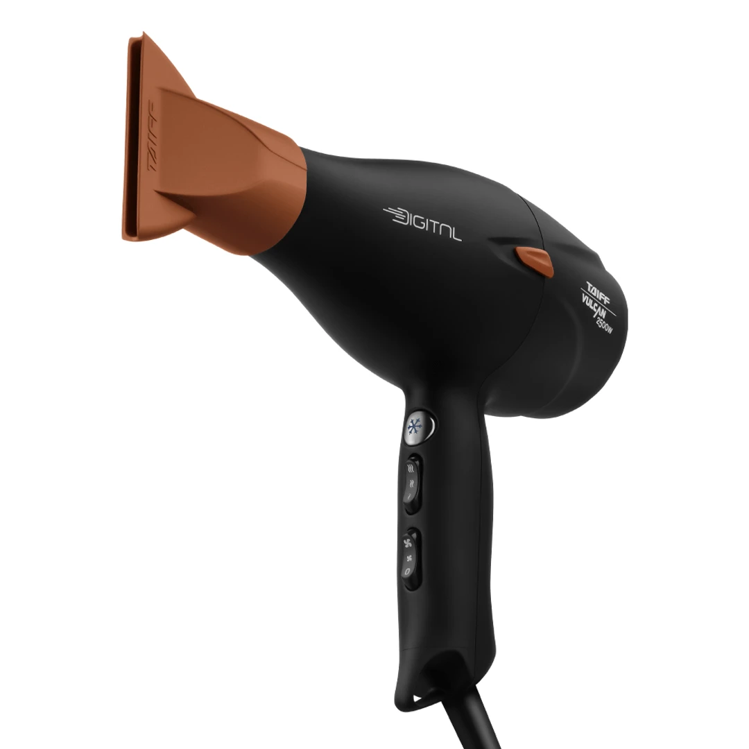 Secador de Cabelo Taiff Vulcan Digital 2500W Preto  - 3