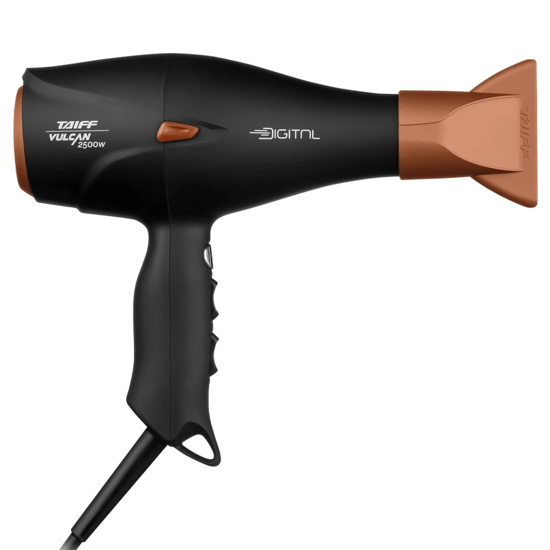 Secador de Cabelo Taiff Vulcan Digital 2500W Preto  - 2